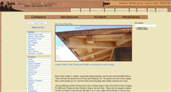 Desktop Screenshot of bearcreeklumber.com